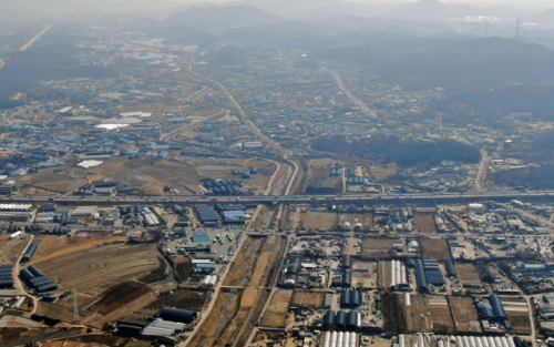 24일 6번째 3기 신도시로 지정된 경기도 광명 시흥 일대의 모습./성형주기자