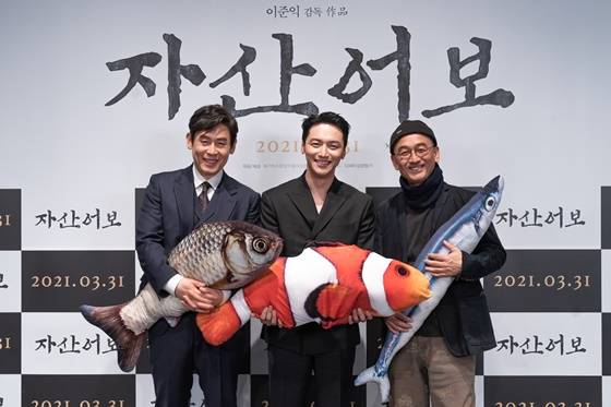 설경구, 변요한, 이준익 감독 /사진제공=메가박스중앙(주)플러스엠