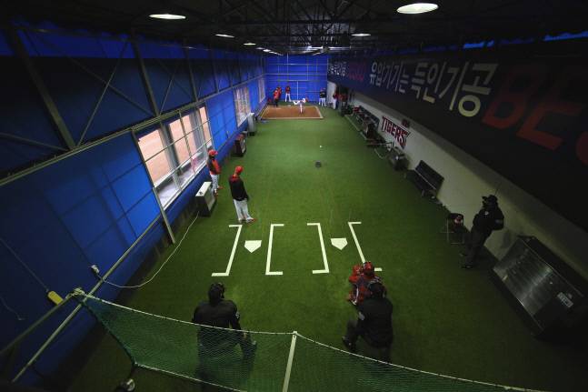 광주-KIA 챔피언스필드 불펜피칭장 전경. 제공=KIA타이거즈