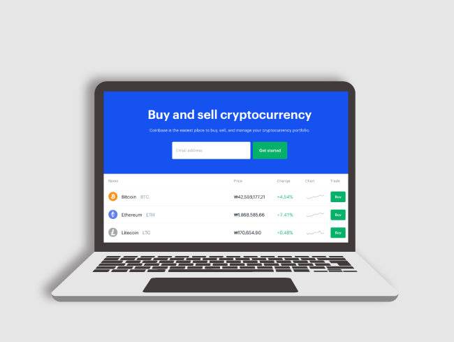미국 최대 암호화폐거래소 코인베이스는 암호화폐를 실생활에서 사용할 수 있도록 지원하는 서비스도 함께 제공한다.  [코인베이스 홈페이지]