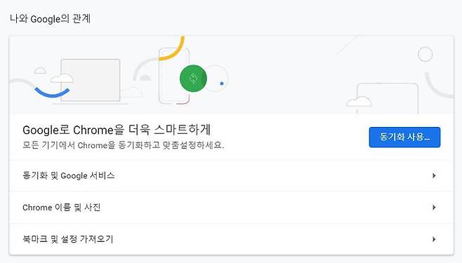 동기화 사용 설정, 출처=IT동아