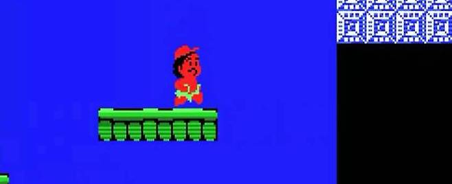 (인 게임 화면은 이런식이다. 사진은 MSX판!)