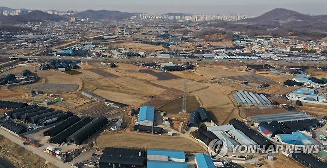 6번째 3기 신도시로 지정된 경기도 광명·시흥 일대 [연합뉴스 자료사진]