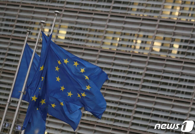 유럽연합 집행위원회 청사 전경. © 로이터=뉴스1 자료 사진