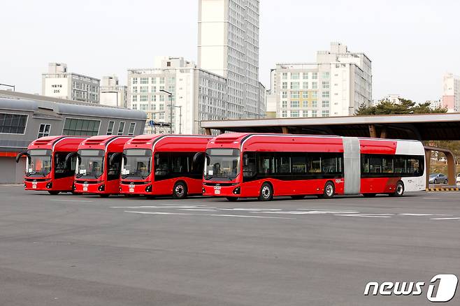 전기굴절버스 '바로타' (세종도시교통공사 제공)© 뉴스1