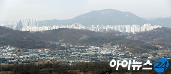 3기 신도시로 지정된 광명시흥지구 모습 [뉴시스]