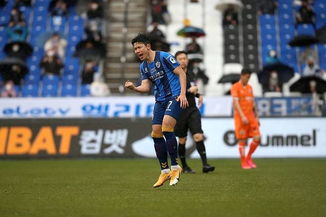 축구선수 김인성 / 사진=한국프로축구연맹