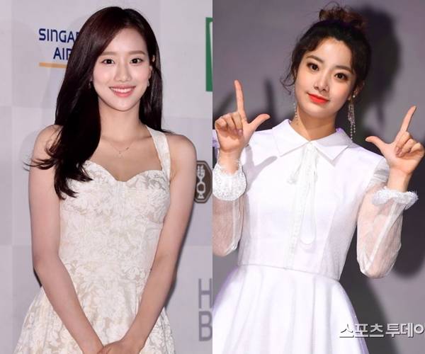 에이프릴 이나은, 이현주 / 사진=DB