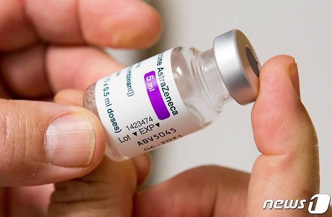 아스트라제네카 코로나19 백신.  © AFP=뉴스1