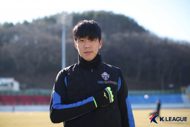 2021시즌 K리그2 충남 아산의 핵심으로 거듭난 멀티 플레이어 유준수. 제공 | 한국프로축구연맹
