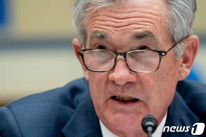 (워싱턴 AFP=뉴스1) 우동명 기자 = 제롬 파월 미국 연준 의장 ⓒ AFP=뉴스1