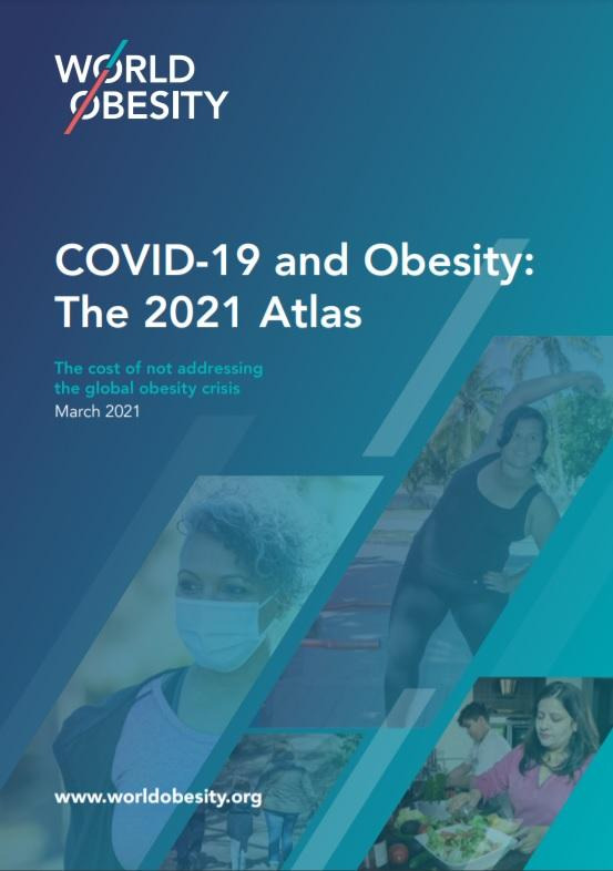 세계비만연맹이 최근 비만과 코로나19 사망률 간 연관성을 분석했다. 보고서 캡처