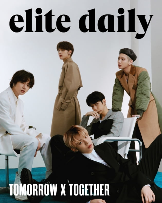 그룹 투모로우바이투게더 / 사진제공-Elite Daily