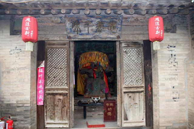 허우거우고촌의 관제묘. ⓒ최종명