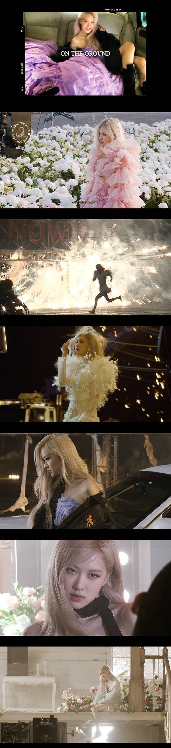 블랙핑크(BLACKPINK) 로제(ROSE) ‘On The Ground’ 뮤직비디오