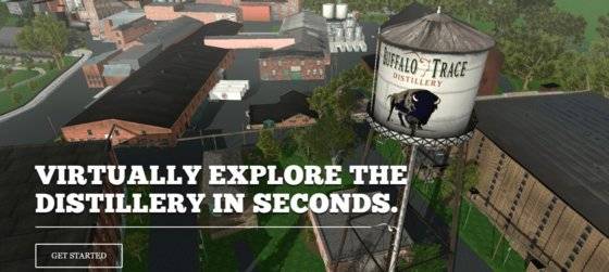 버팔로 트레이스 가상 투어. [사진 버팔로 트레이스 홈페이지]