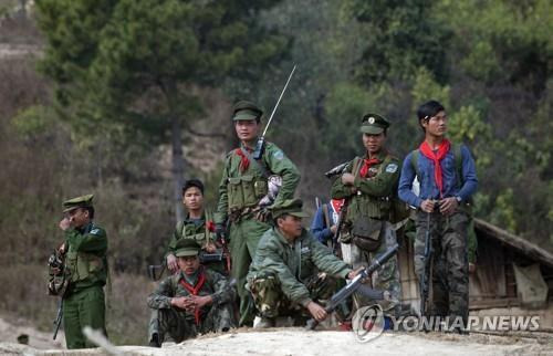 미얀마 소수민족 반군인 타앙민족해방군(TNLA) AFP=연합뉴스 자료사진]