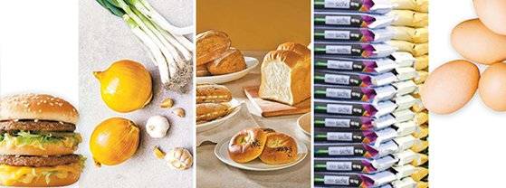 줄줄이 오르고 있는 먹거리 물가. 올들어 기후 이상과 수요 상승 등이 겹치면서 물가 관리에 비상이 걸렸다. [중앙포토]