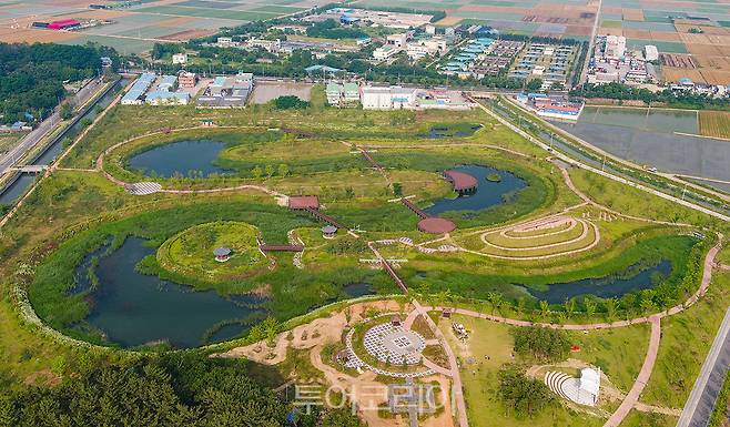 유천생태습지.사진=익산시