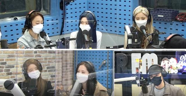 우주소녀가 SBS 파워FM '이준의 영스트리트'에서 게스트로 활약했다. 보이는 라디오 캡처