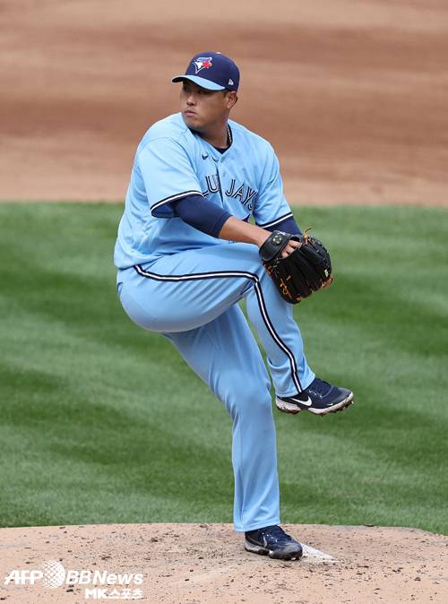 류현진이 개막전 등판을 되돌아봤다. 사진(美 뉴욕)=ⓒAFPBBNews = News1