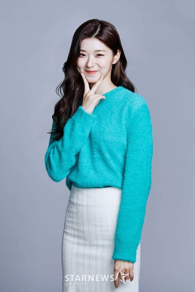 이가흔이 17일 오후 온라인 생중계로 진행된 채널A 예능 '프렌즈' 제작발표회를 위해 포즈를 취하고 있다. /사진제공=채널A /사진=이동훈 기자 photoguy@