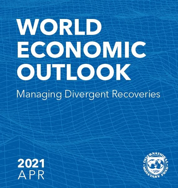 IMF 경제성장 전망 보고서 표지 [IMF 보고서 캡처]