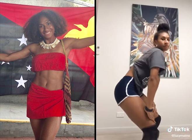 /사진=루시 마이노 인스타그램, 틱톡