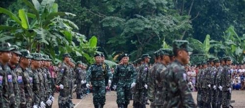 미얀마 주요 소수민족 무장단체 중 하나인 샨족복원협의회(RCSS). 군부의 민간인 살해가 계속되면 가만있지 않을 것이라고 밝힌 바가 있다./연합뉴스