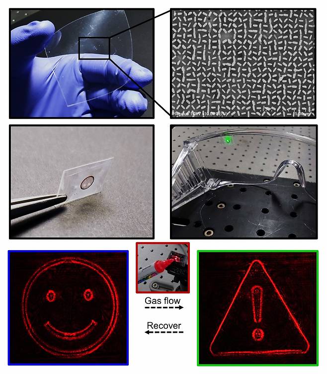 연구진이 개발한 가스센서.[포스텍 제공]