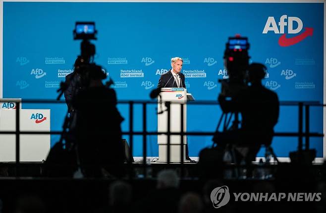 독일 극우정당 독일을 위한 대안(AfD) 당대회[AFP=연합뉴스]