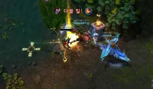 다데 야스오의 4대1 더블킬, 사진=OGN 영상 캡처