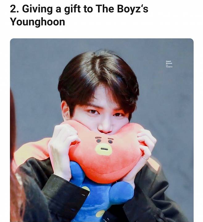 박지훈·영훈·범규·이상호..방탄소년단 뷔 팬보이들이 소원을 이룬 4가지 순간들