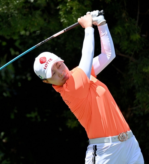 2021년 미국여자프로골프(LPGA) 투어 롯데 챔피언십에 출전하는 김효주 프로. 사진제공=Getty Images