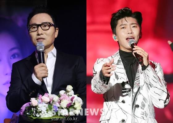 김종환(왼쪽)과 임영웅 /사진=스타뉴스
