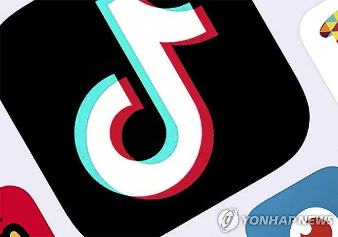 틱톡(TikTok) 로고. [AP=연합뉴스 자료사진]