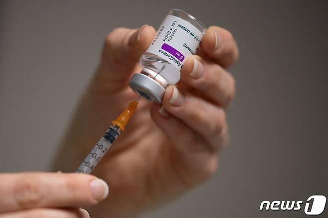 아스트라제네카 코로나19 백신.© AFP=뉴스1