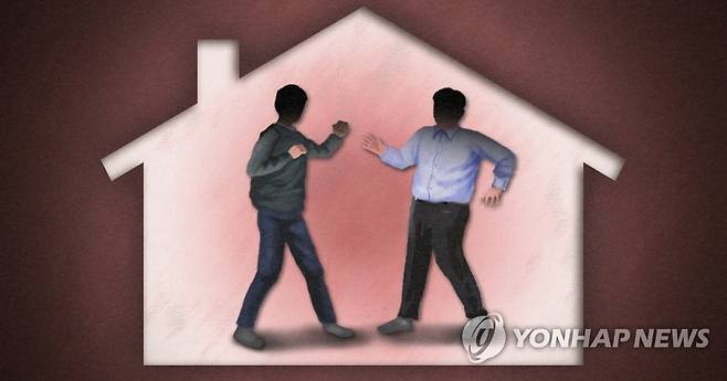 가정폭력 아들, 아버지 폭행ㆍ존속폭행(PG) [제작 이태호] 일러스트