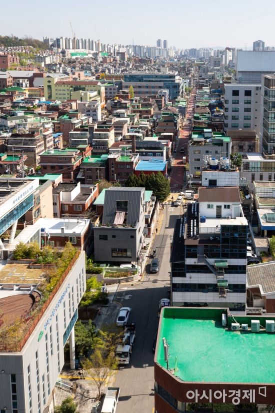 정부가 도심 공공주택 복합개발 사업 2차 후보지를 선정한 14일 후보지로 선정된 서울 강북구 미아역 인근 일반주거지역./강진형 기자 aymsdream@
