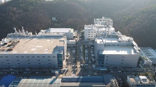 대덕전자 본사 전경. 사진 오른쪽 2개동이 준비 중인 BGA 신공장이다. <사진=대덕전자>