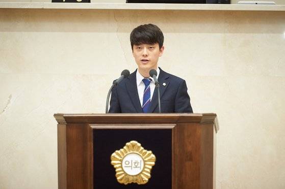 더불어민주당 당 대표 경선에 출마한 정한도 경기 용인시의원. 정한도 의원 홈페이지