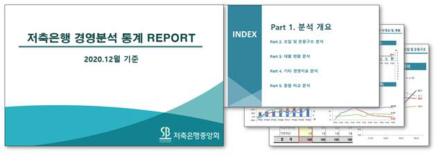 경영분석 보고서 샘플.(사진=저축은행중앙회)
