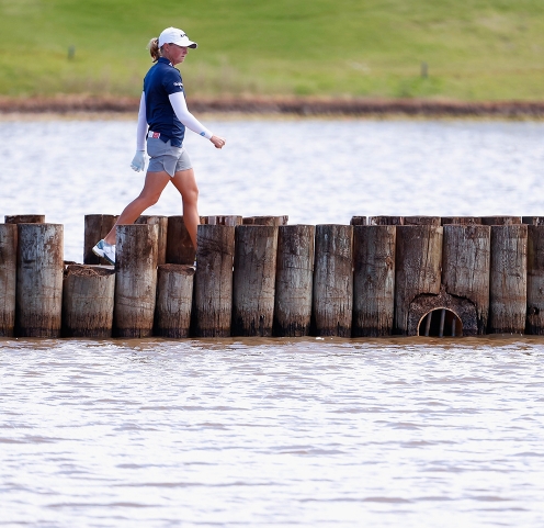 2021년 미국여자프로골프(LPGA) 투어 롯데 챔피언십에 출전한 스테이시 루이스. 사진제공=Getty Images