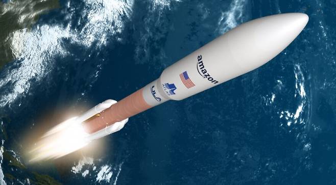 아마존이 카이퍼 프로젝트를 위한 로켓 공급자로 유나이티드론치얼라이언스를 선정했다. 아마존 제공