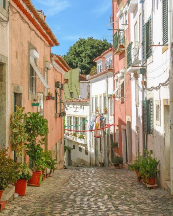 골목길 산책. 리스본에서 가장 즐거웠던 일이다