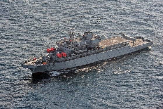 한국 해군 구조함인 통영함 [중앙포토]