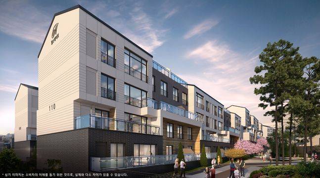 힐스테이트 수원 테라스 투시도.ⓒ현대엔지니어링