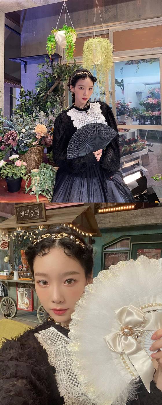 소녀시대 태연이 고혹적인 매력을 뽐냈다./사진=태연 인스타그램