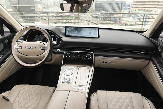 제네시스 GV80 3.5T AWD 자유로 연비