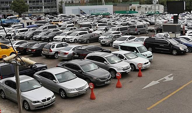 중고차 매매단지 [사진 촬영=이승환 기자]